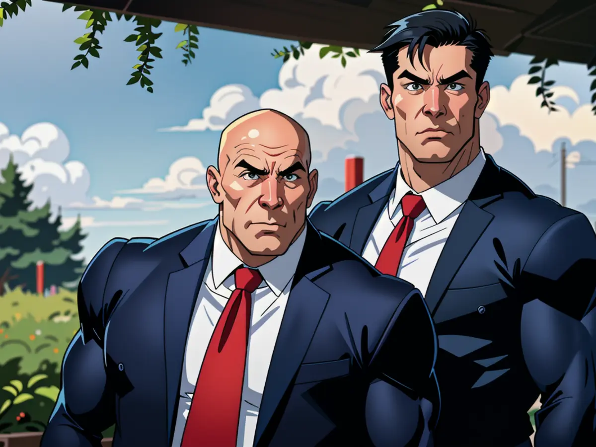 Trump announced to reporters that he was not involved in the AI-generated image's posting on his Truth Social account.