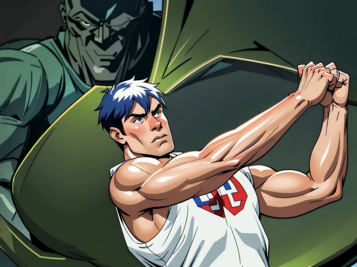 French golfer Perrine Delacour shares the top position with German counterpart Patricia Isabel...