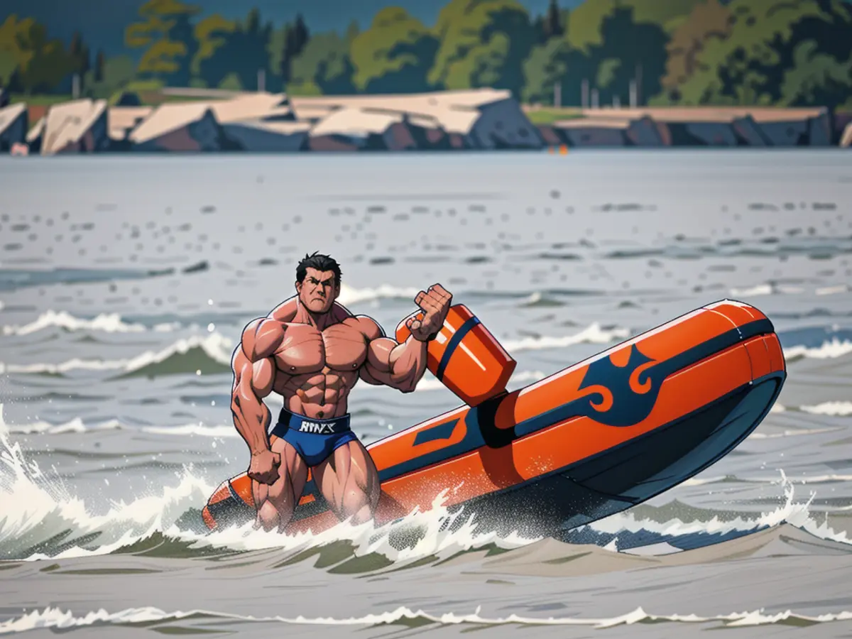 DLRG rescuers successfully saved 216 individuals in Hamburg.