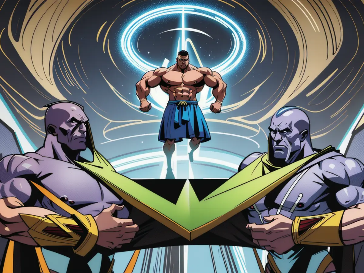 Arsenal London aiming to reverse their initial-leg outcome and progress to the Champions League final? (Visual Representation) © OnlineCasinosDeutschland/DALL-E