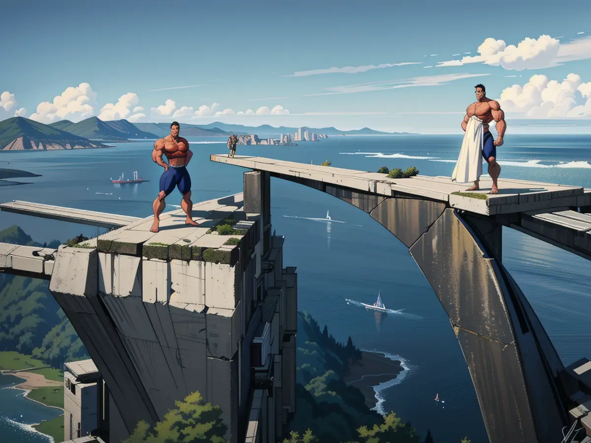 Access to Mole and Leuchtturm in Schleimunde, restricted since the Baltic Sea storm surge in...