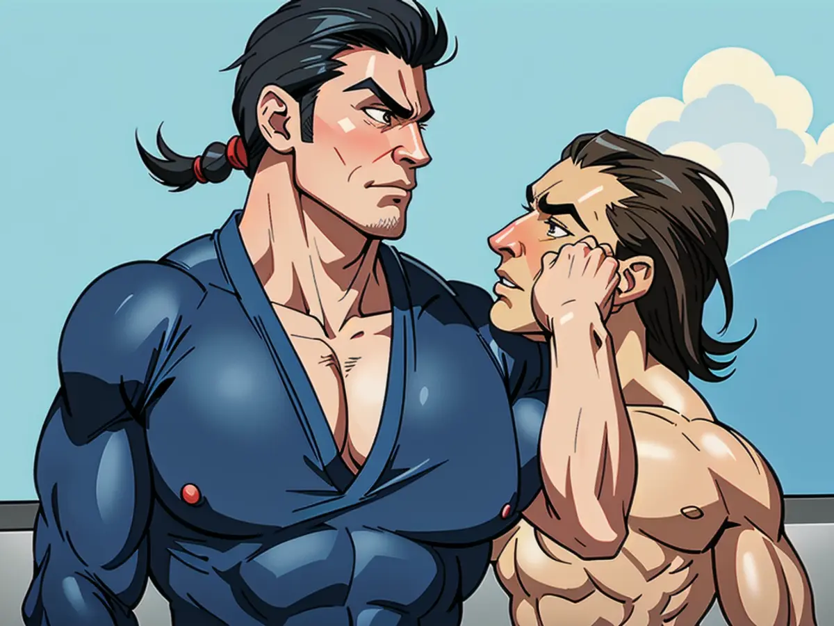 Actor Glen Powell, renowned for positions in Top Gun: Maverick, Anyone But You, and Hidden Figures,...