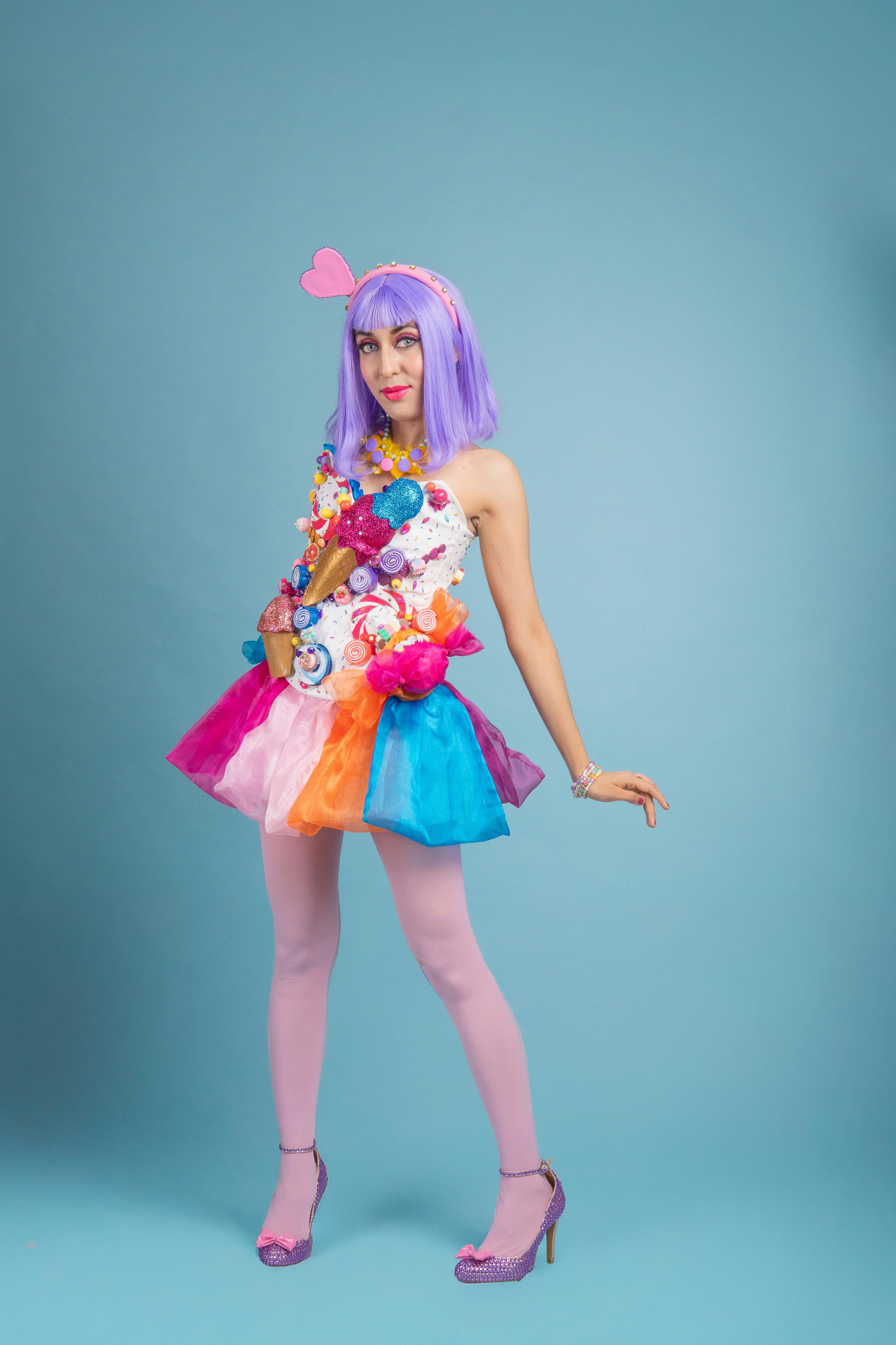 Katy Perry's elaborate, long gown boasted several captivating details, such as a shimmering...