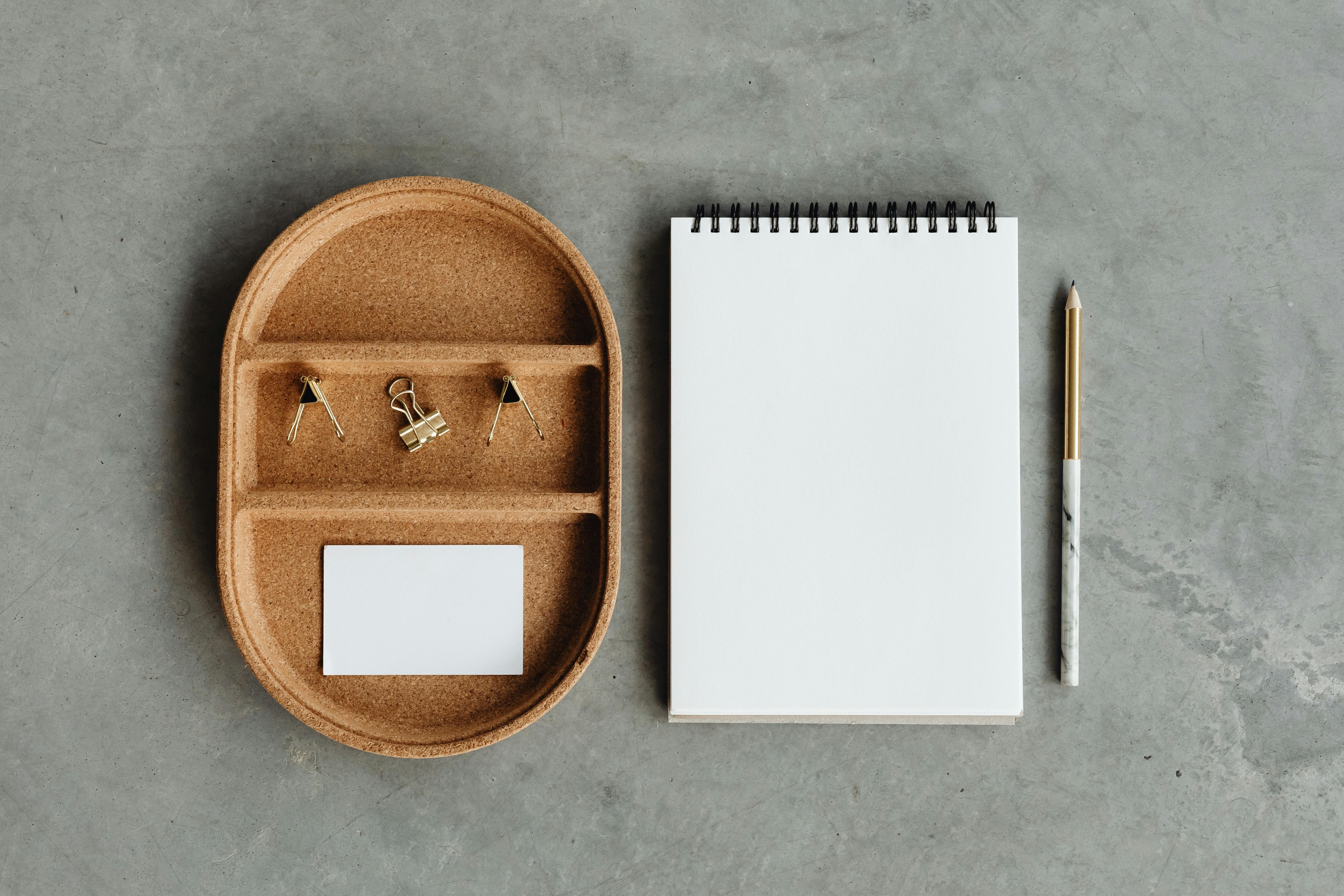 Gray desktop organizer Gray desk organizer arrangement solution