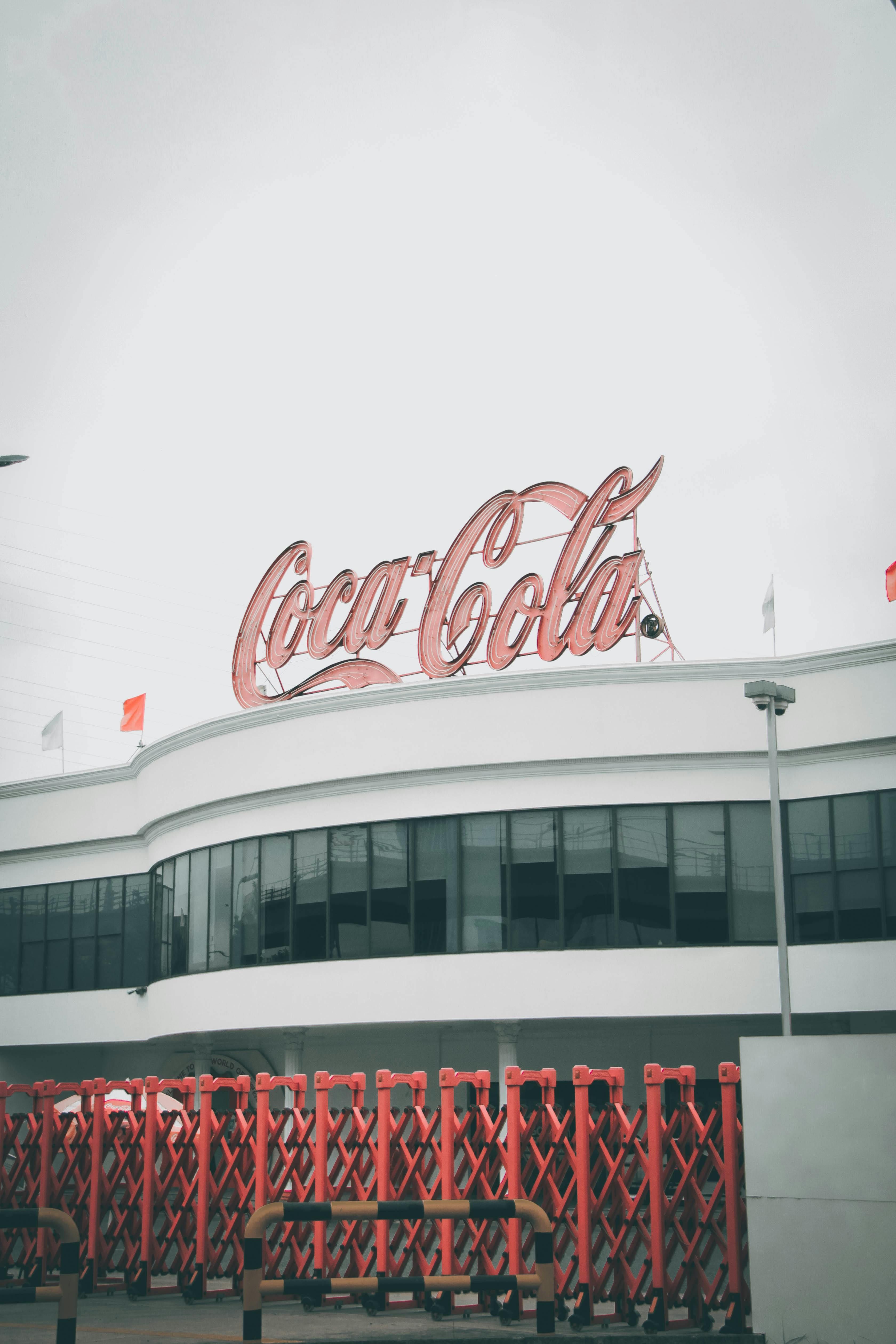 Remains of Coca-Cola Production Facility Post-Destroyed Coca-Cola Production Facility Post-Production
