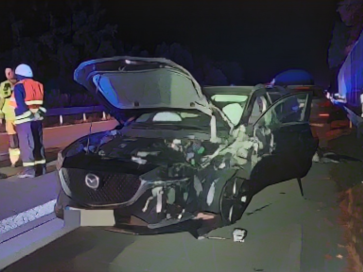 Wrong-way driver (84) causes pile-up