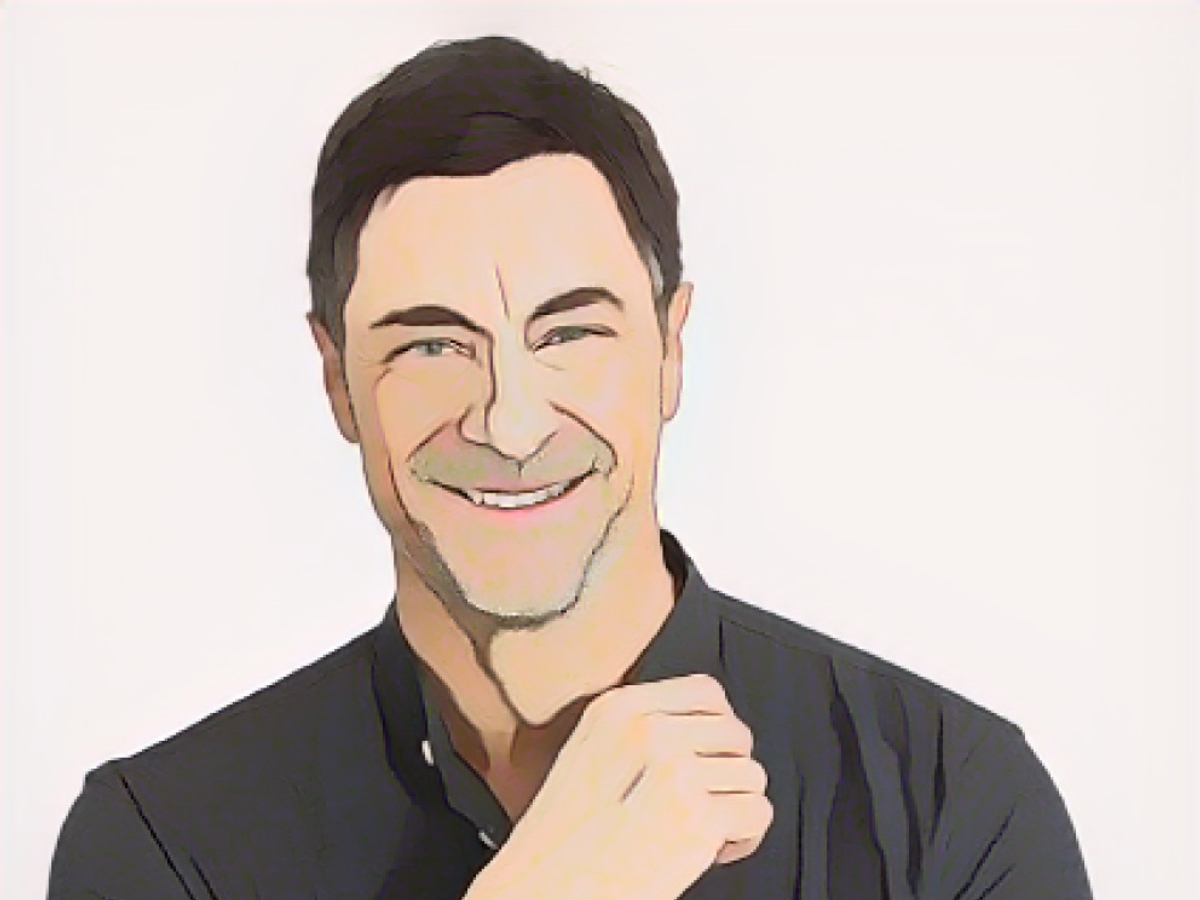 He talks about his partner for the first time