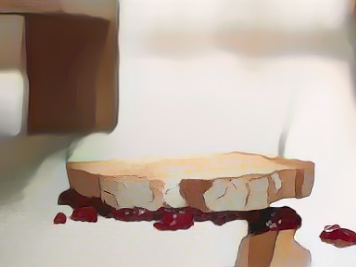 What really happens when food falls on the floor?