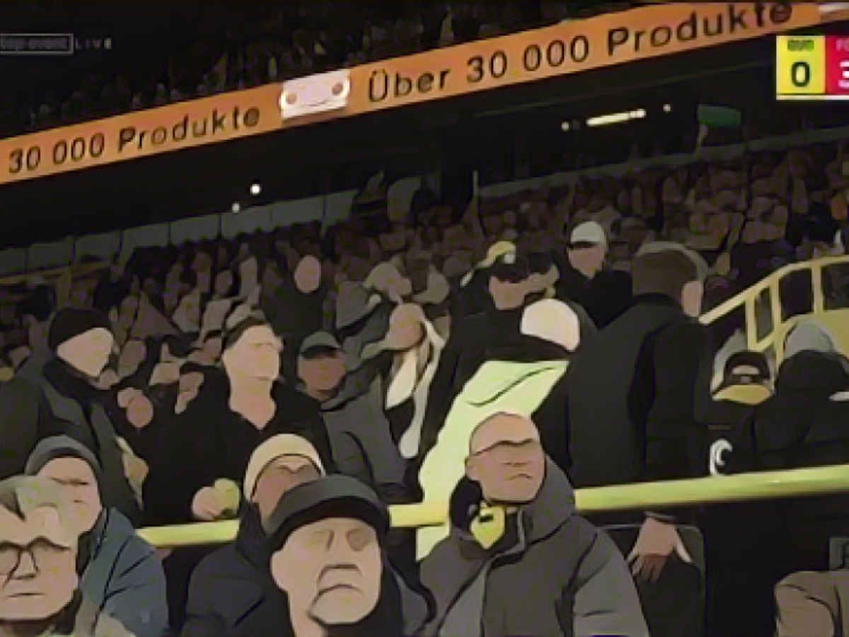 First BVB fans leave!