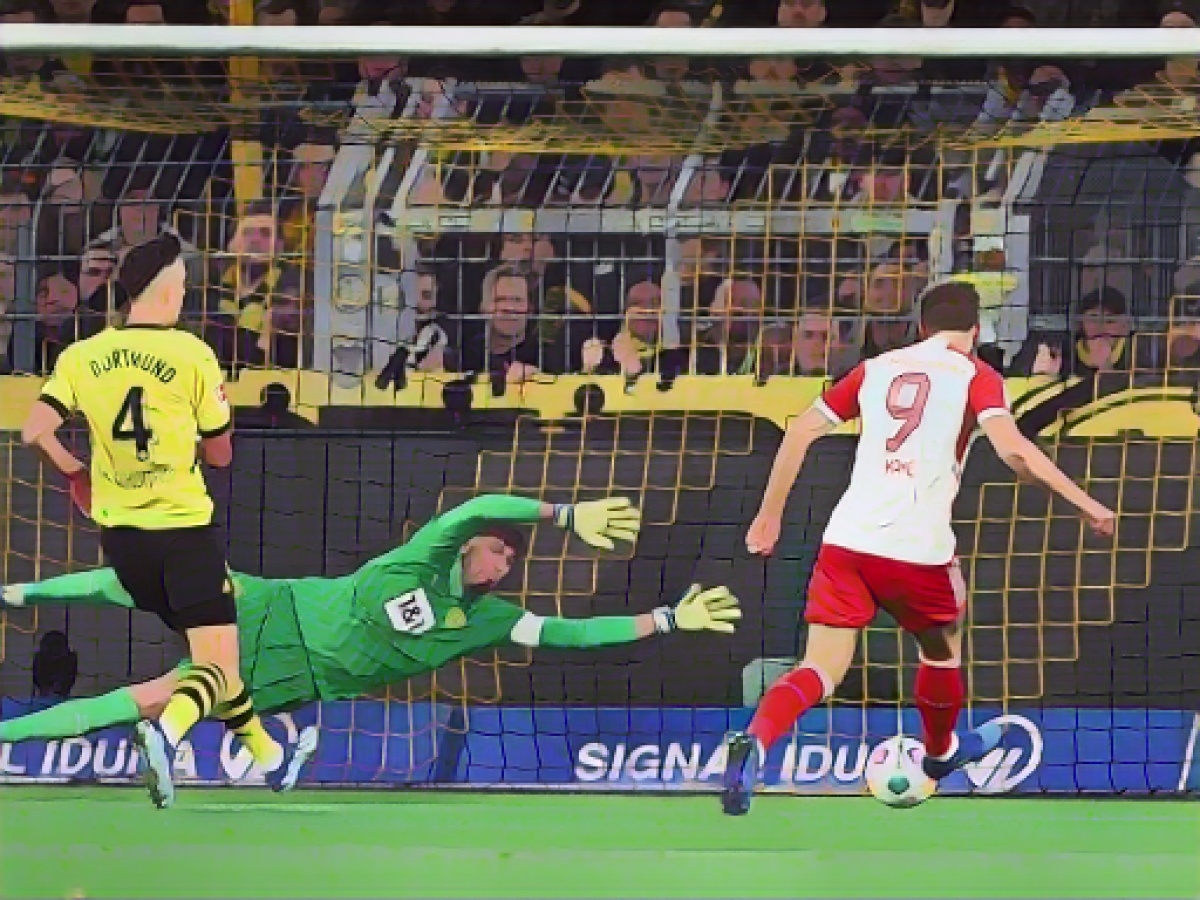 Bayern's show of strength in Dortmund - BVB left behind