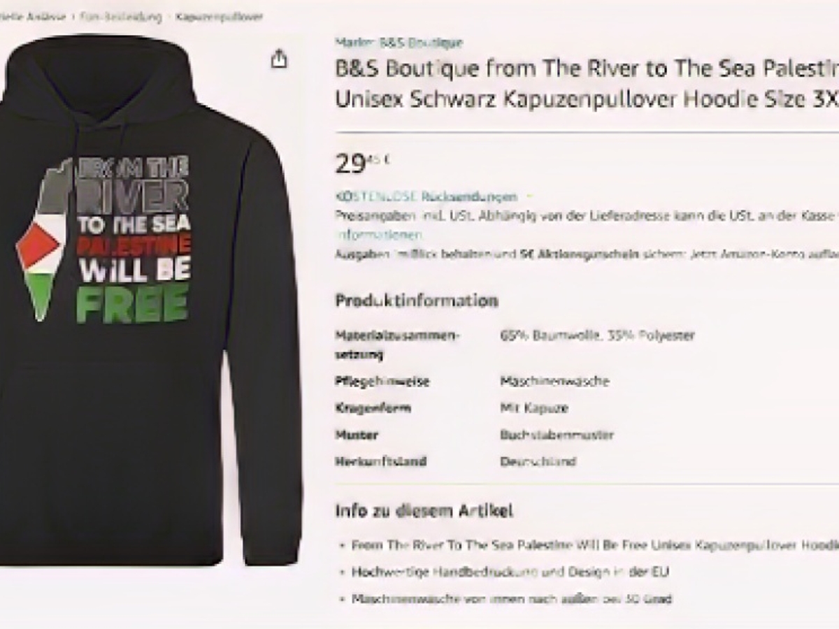 Amazon earns money with Israel hatred