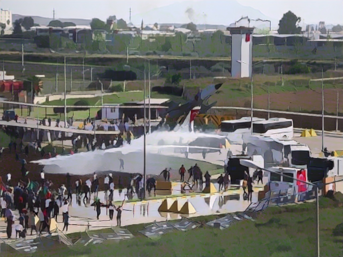 Police crack down on anti-Israel demo in Turkey