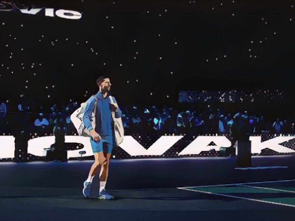 Powerless Novak Djokovic hits enough shots over the net