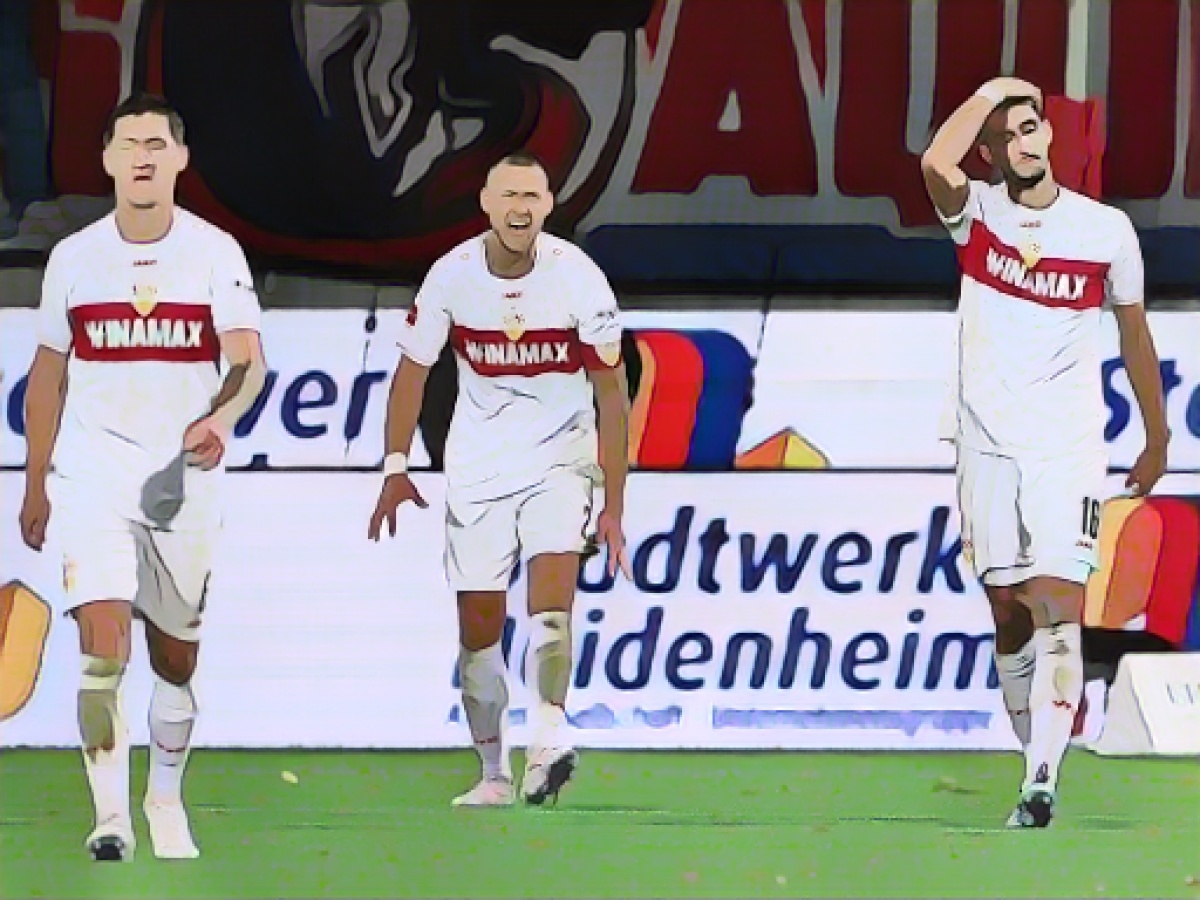 VfB lose Swabian duel in Heidenheim