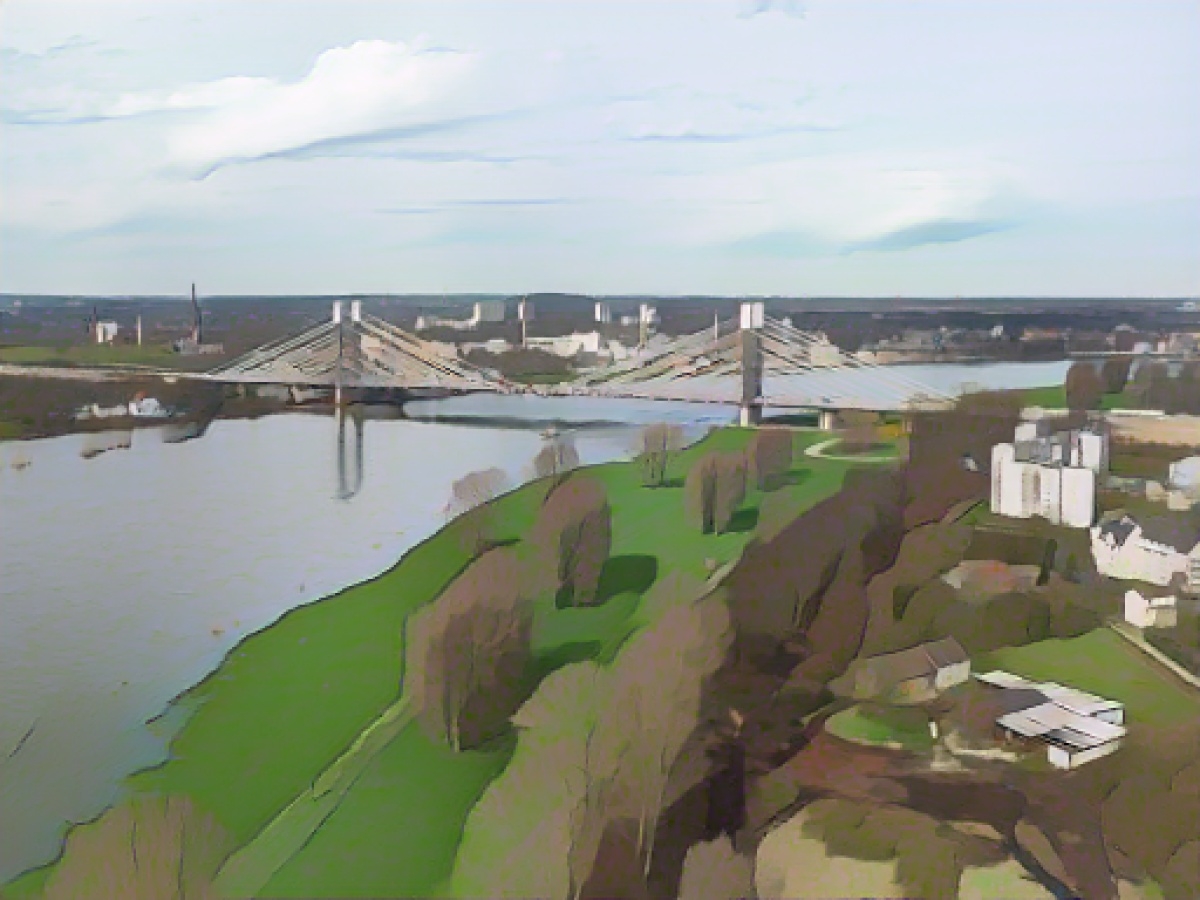 A40 bridge near Duisburg is opened