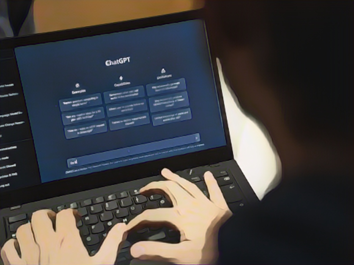 Pupils, trainees and students use AI for homework