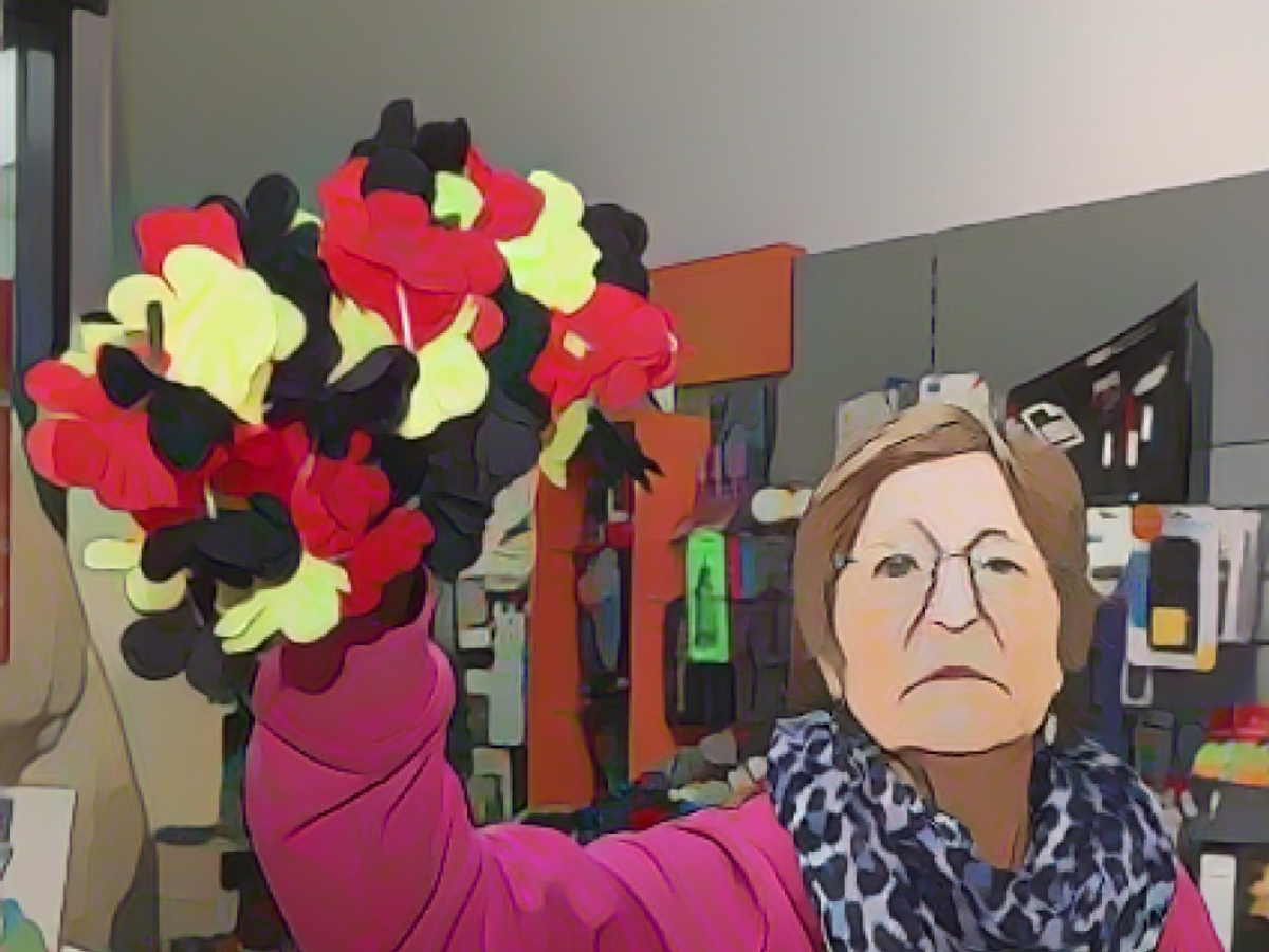 Grandma Liselotte (74) chased away masked scissor robber