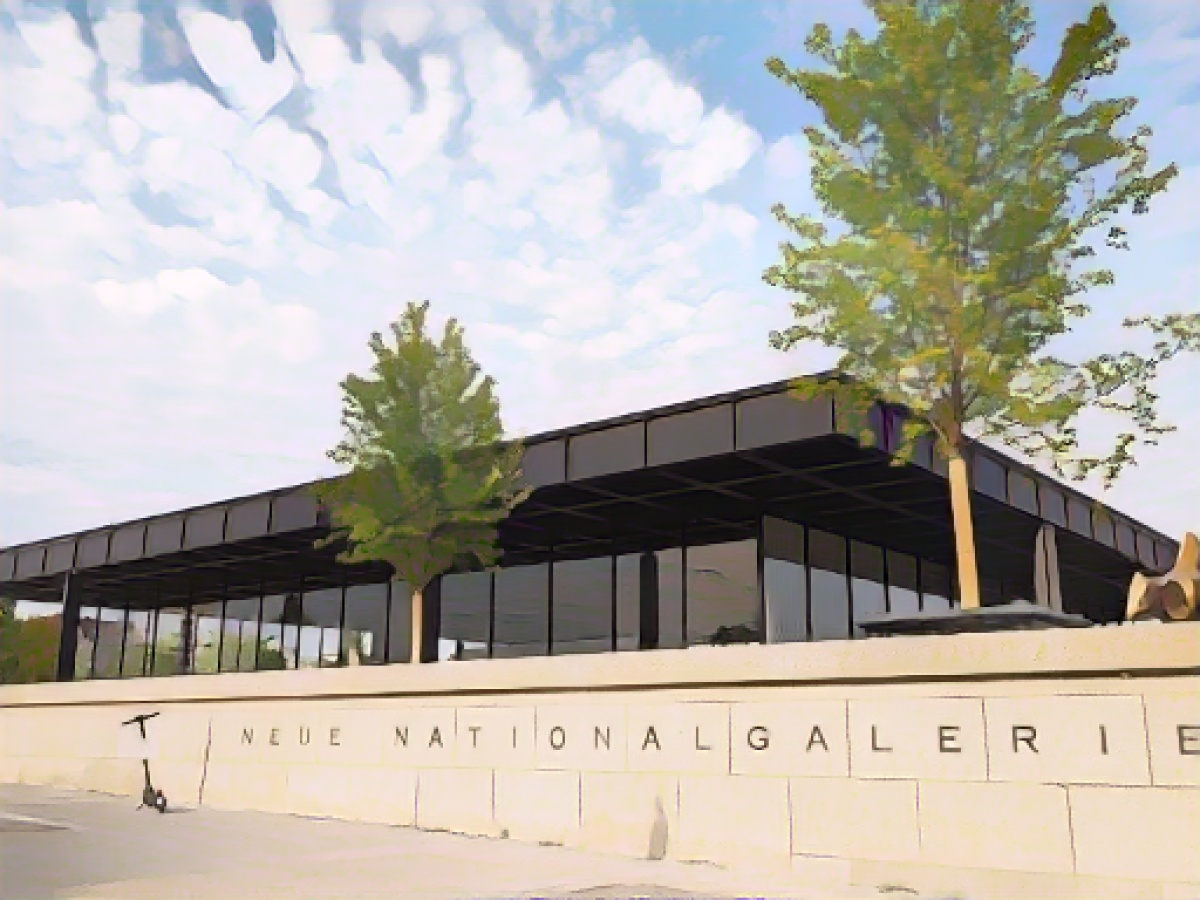 "Crucible" begins at the Neue Nationalgalerie