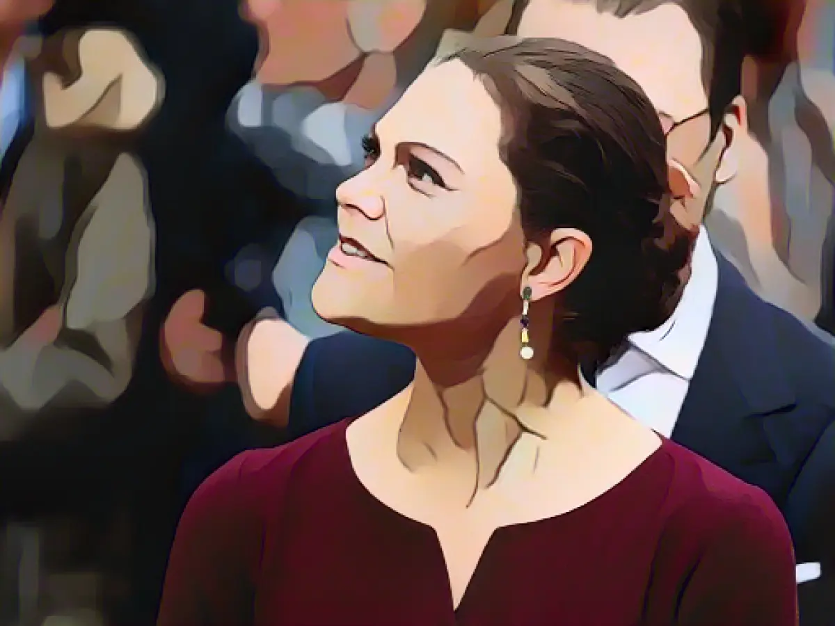 Crown Princess Victoria of Sweden comes to Hesse