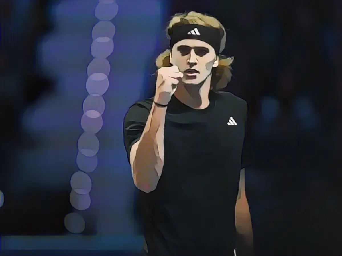 Zverev wins the opener against Alcaraz