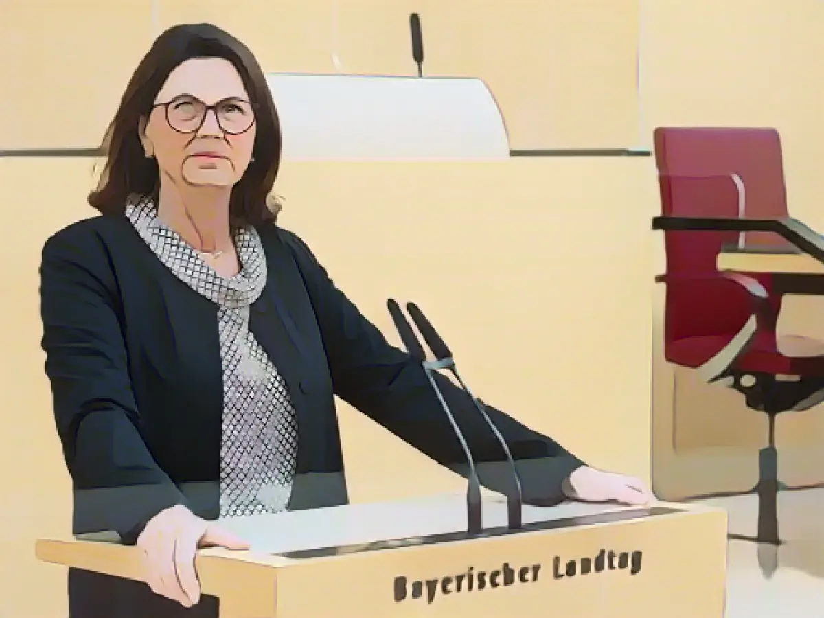 Israeli relatives of Hamas victims in the Landtag