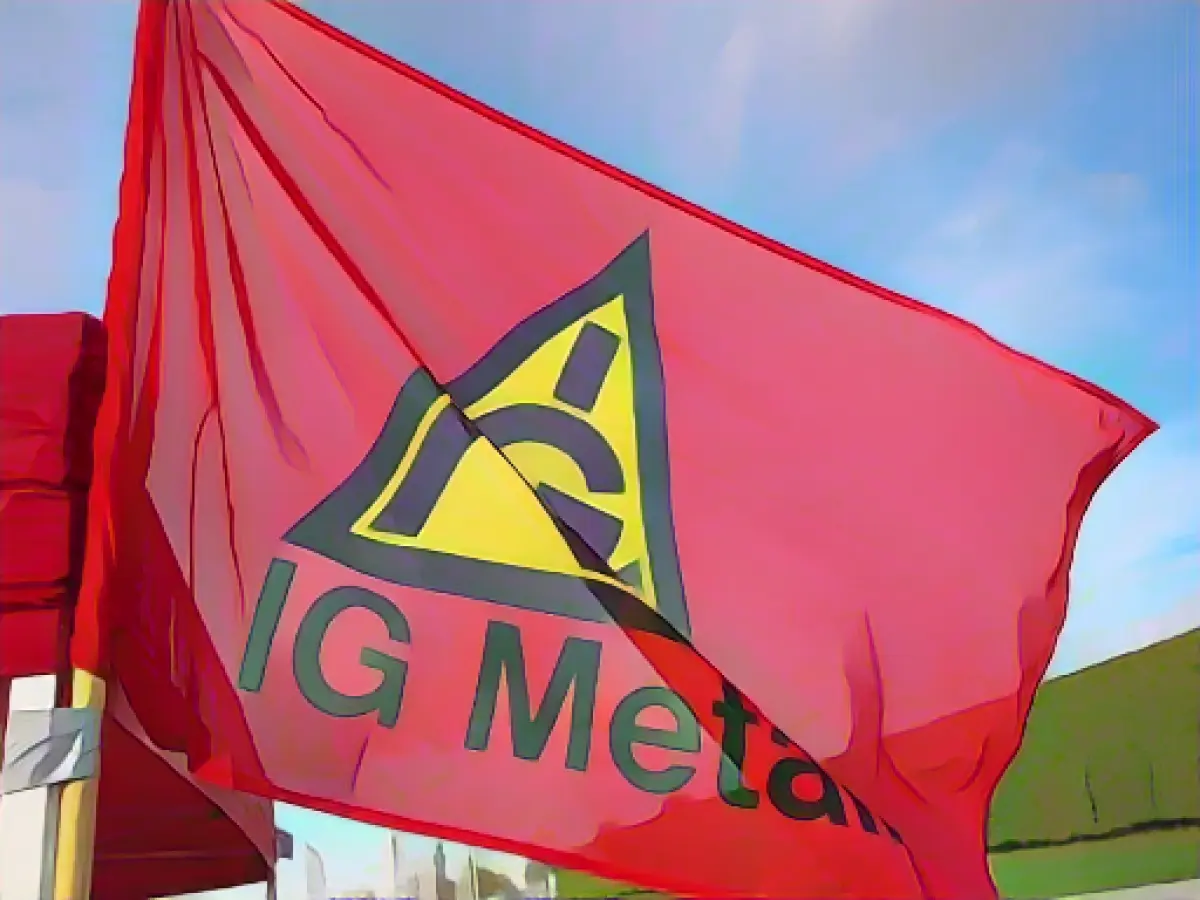 Rally in front of Bremen Airbus plant on arms policy