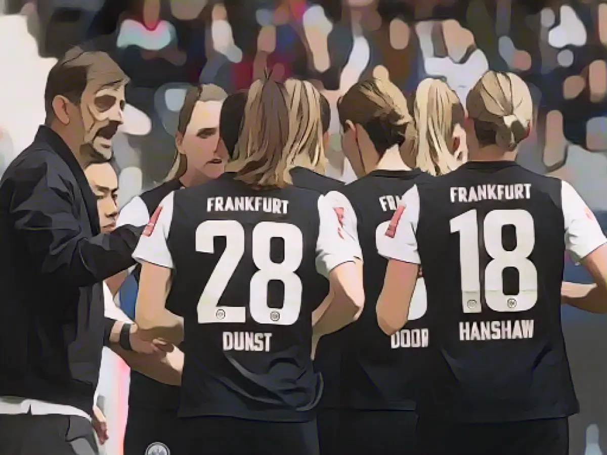 Eintracht women in the Champions League at FC Rosengard