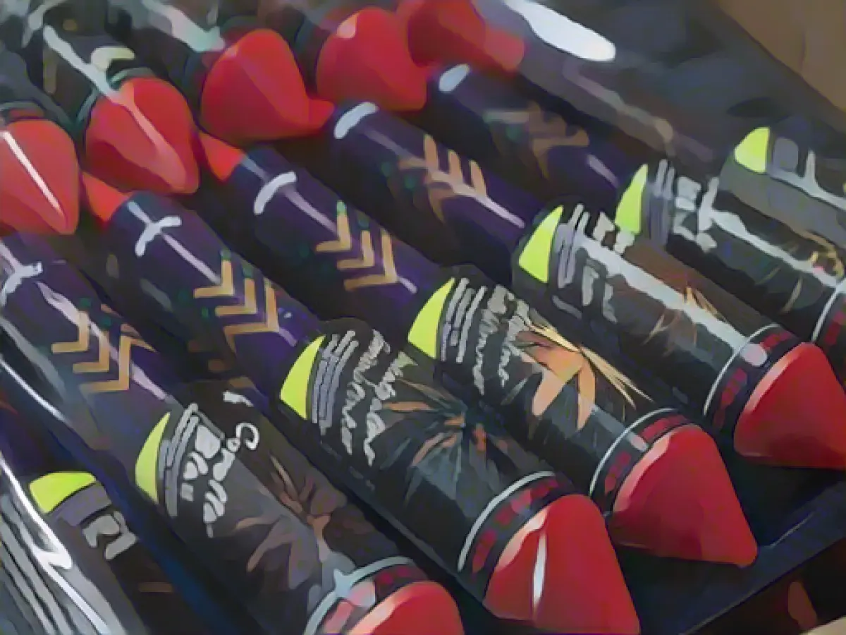 Transporter with about a ton of fireworks on board stopped