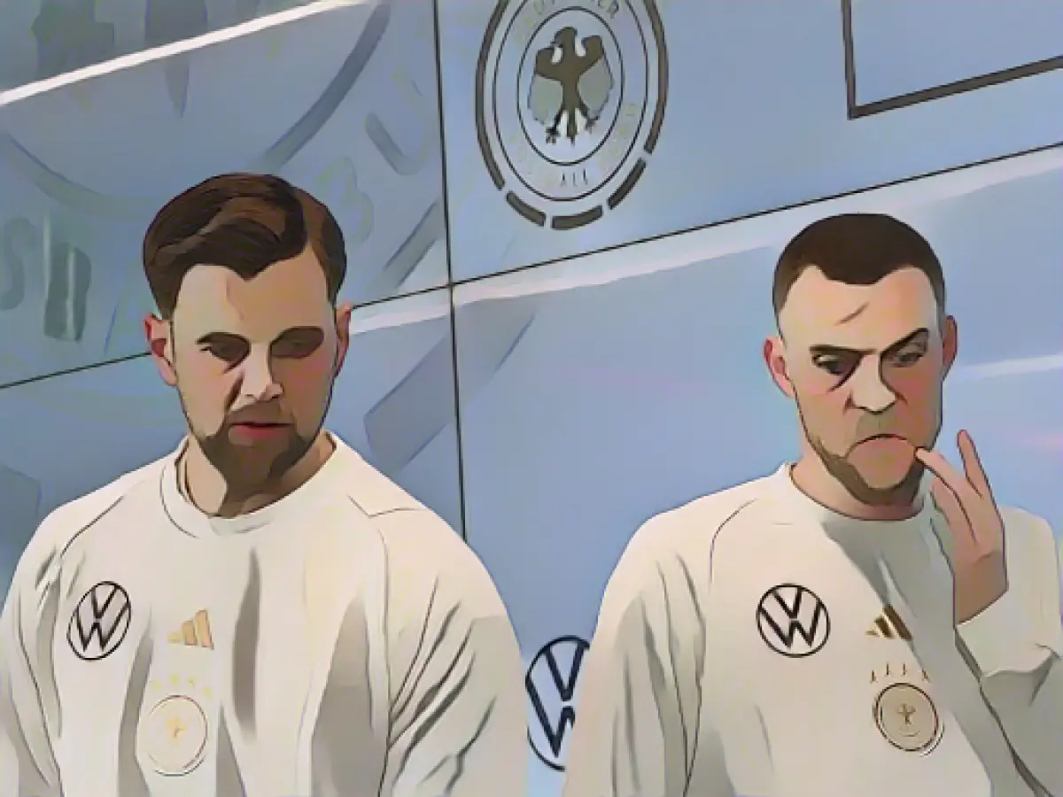 "Fülle" and "Duckschi" international: friends in the DFB jersey