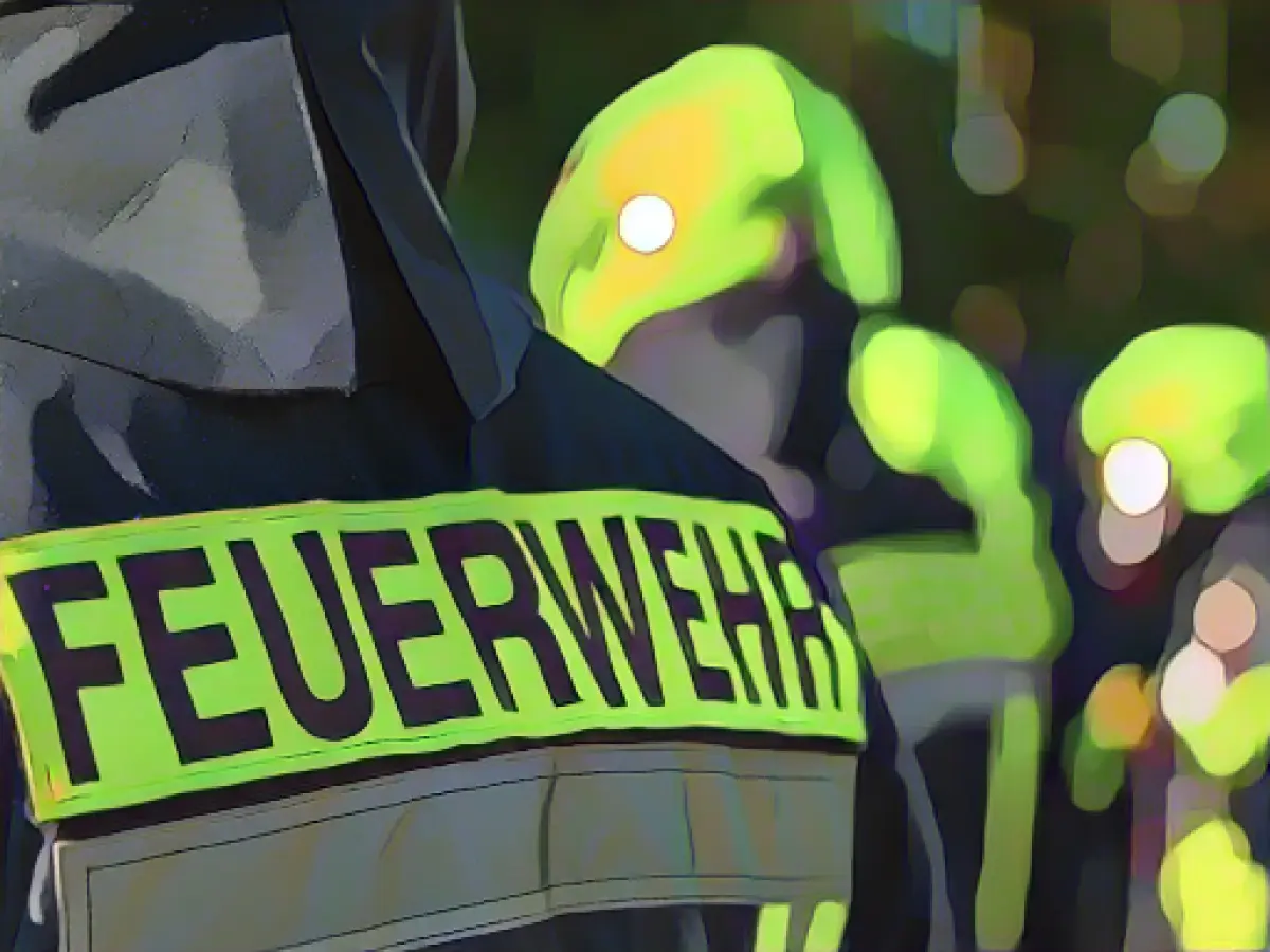 Fire in asylum accommodation: Injured and extensive damage