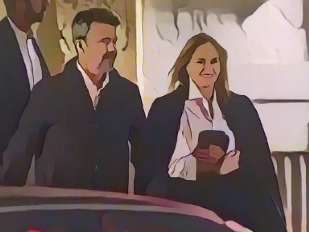 What now comes out about Prince Frederik's blonde companion