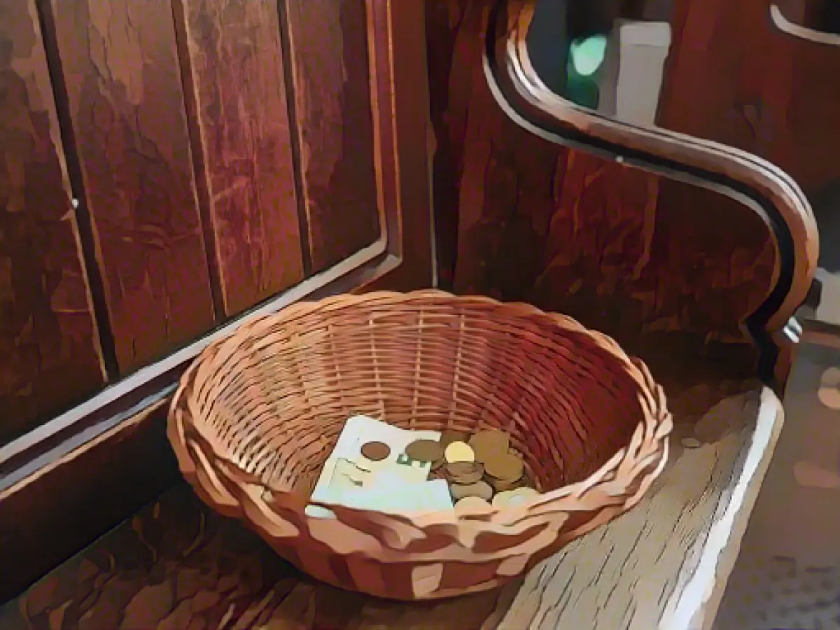 Church and Diakonie collect donations for people in need