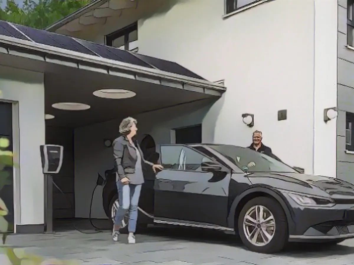 When the roof refuels the car