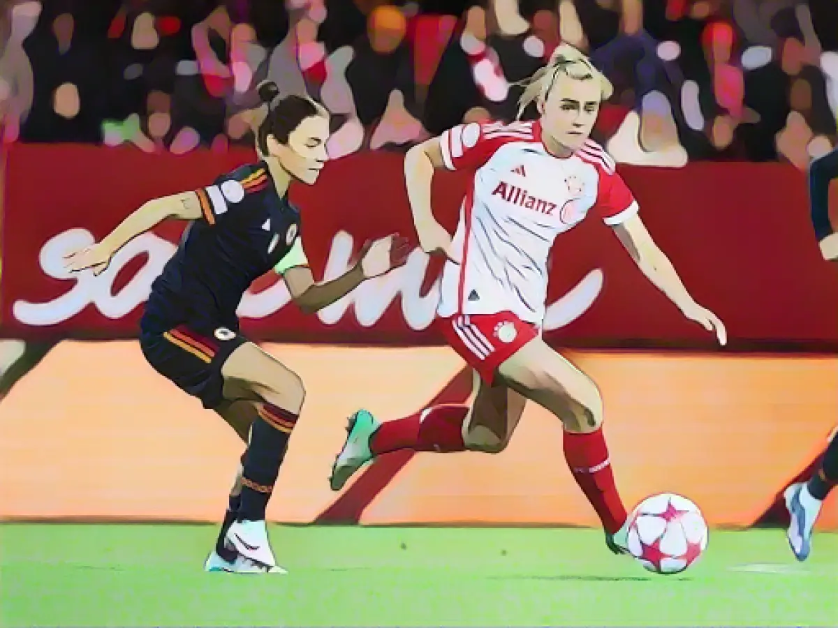 Champions League: Bayern women concede a late 2-2 draw