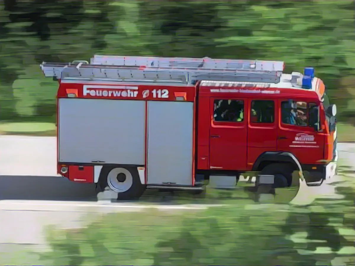 Fire at car recycler in Wehr: 100,000 euros damage