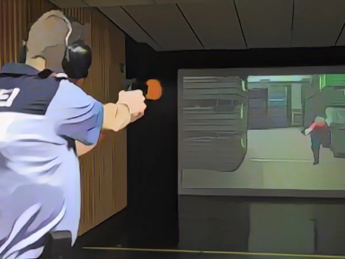 Police officer shoots his colleague in the shoulder