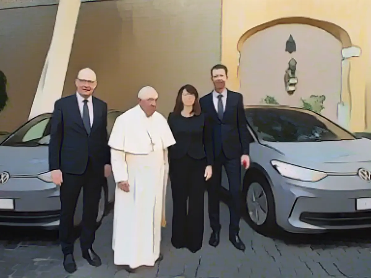 The Pope now drives a VW