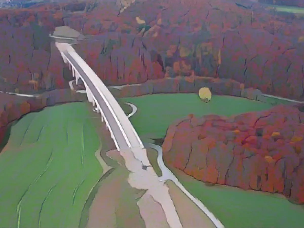The most expensive highway has the dumbest bridge in the world