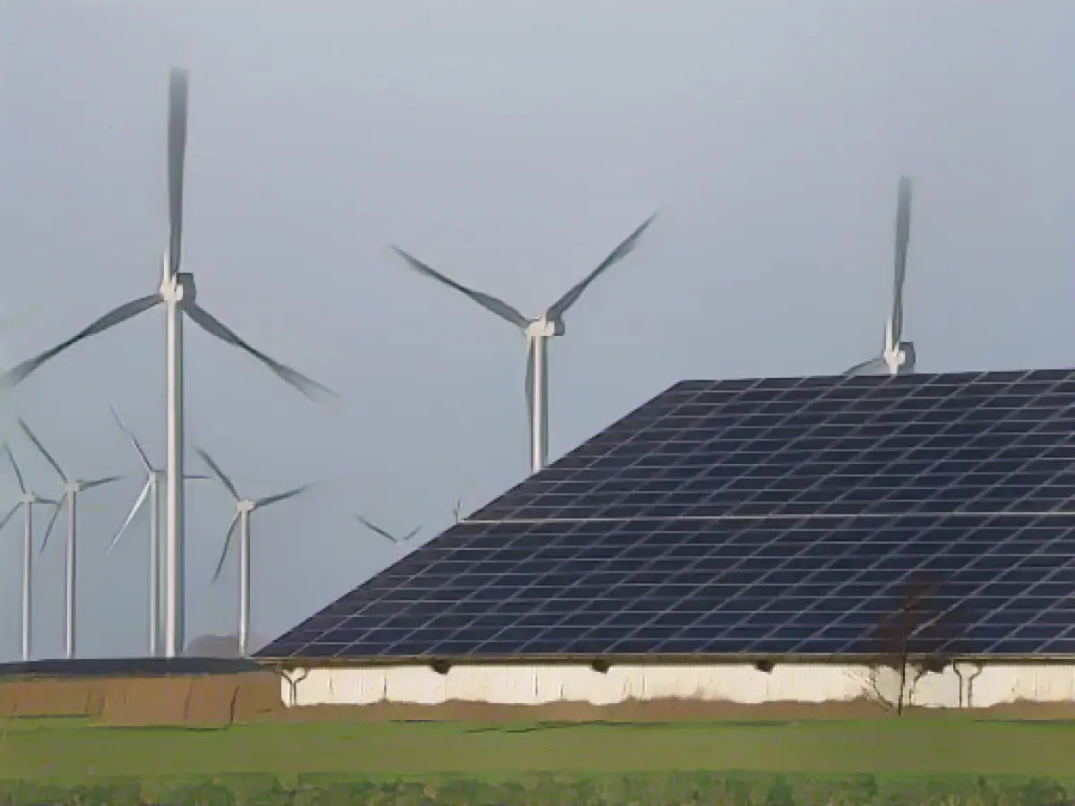 More electricity from renewable energies fed into the grid