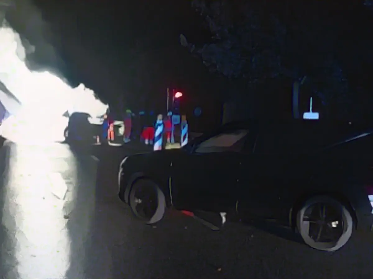 Woman (28) burns to death in her Audi SUV