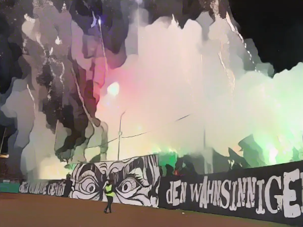 Heavy penalty for Münster for pyrotechnics in the cup