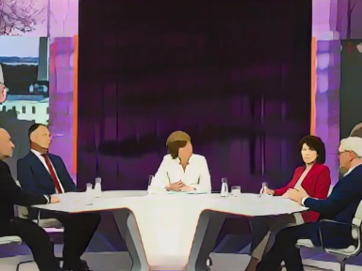 Who is on "Maybrit Illner" tonight?