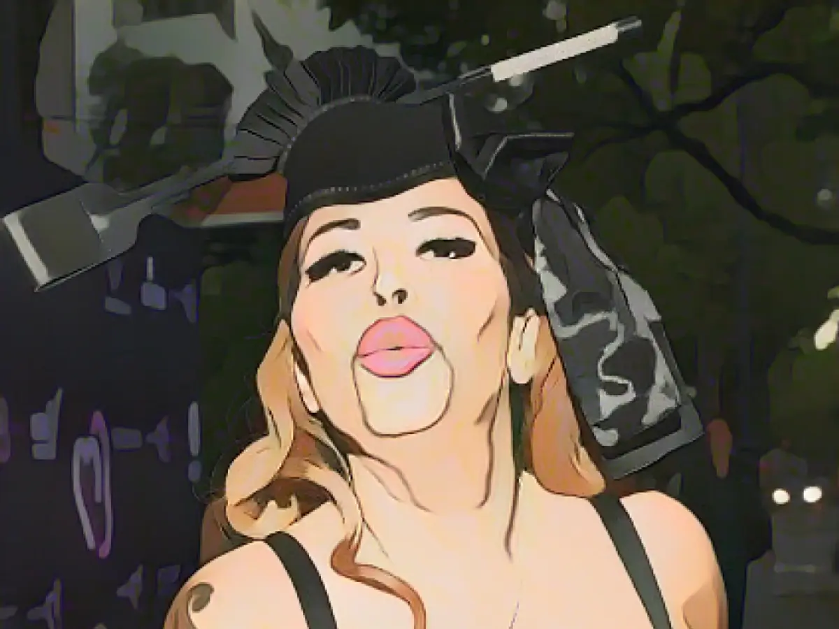 This is "Promi Big Brother" contestant Patricia Blanco