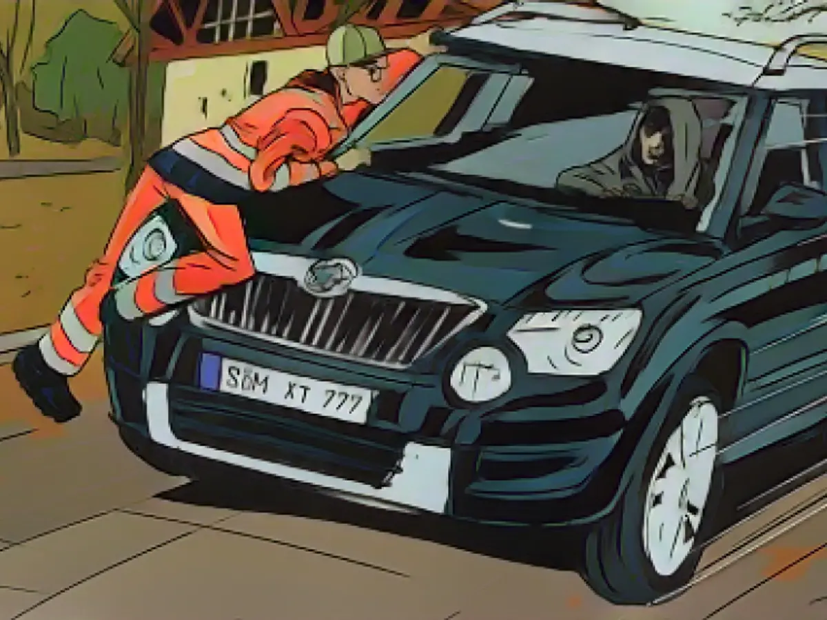 Man risks his life to stop car thief