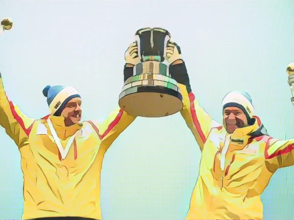 Double success in two-man bobsleigh: Lochner ahead of Friedrich