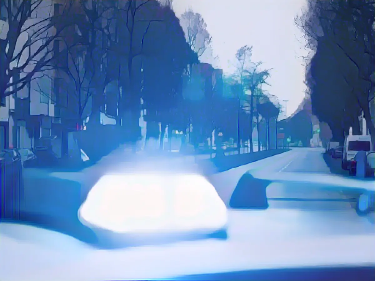 Drunk man drives into street lamp and fence