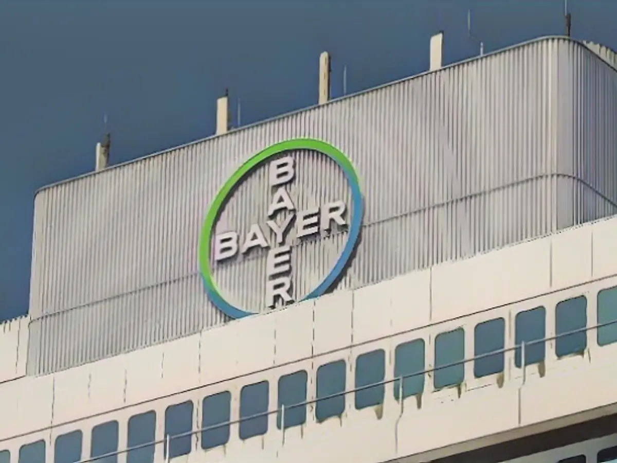 Bayer shares with historic price crash