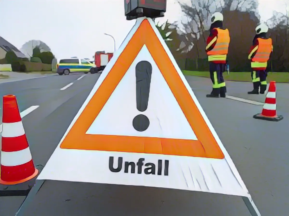 Four injured after accident on freeway ramp