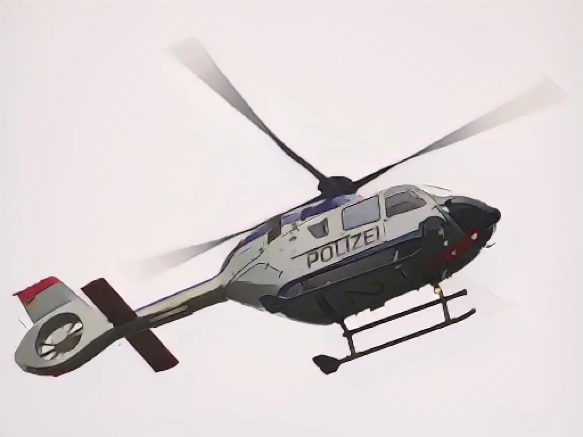 Extensive search: Police helicopter searches for mushroom picker
