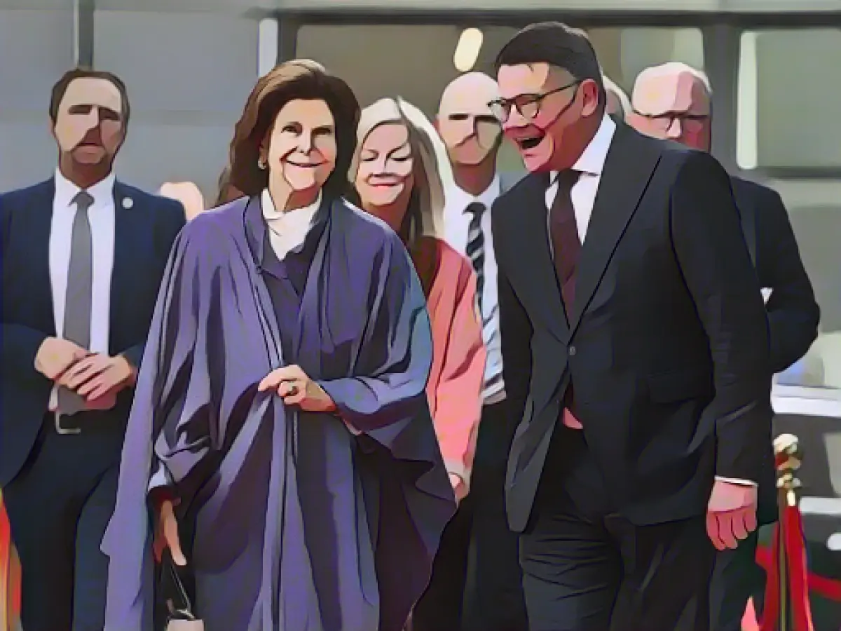 Queen Silvia of Sweden opens Childhood House